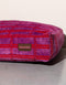 CHECK DOG BED - PURPLE / RED