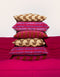 CHECK INTERIOR CUSHION - BROWN / PINK