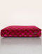 WAVEY DOG BED - BROWN / PINK