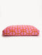 HEART DOG BED - ORANGE / PINK