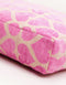 HEART DOG BED - BEIGE / PINK