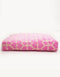 HEART DOG BED - BEIGE / PINK