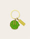 SMILEY GLITTER CHARM - GREEN