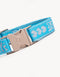 DL COLLAR - BLUE / SILVER