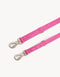 VEGAN LEATHER LEASH - HEART - PINK