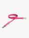 VEGAN LEATHER LEASH - HEART - PINK