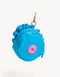 POOPBAG HOLDER - FLOWER - BLUE